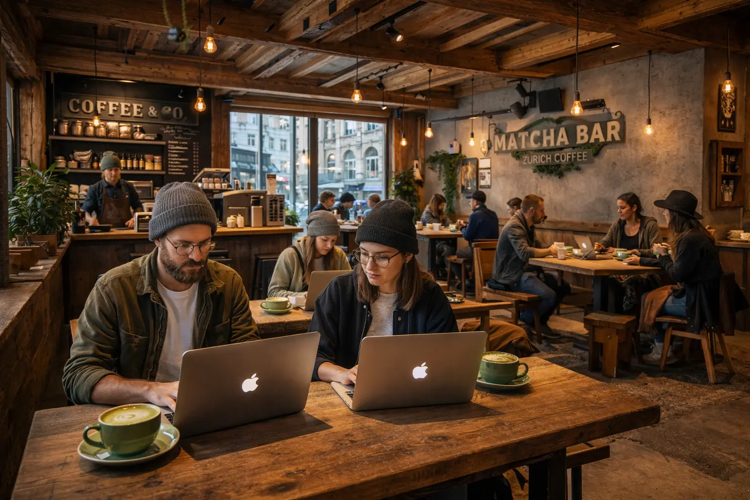 Small business owner using Raiffeisen